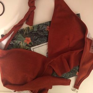 Caramel Macchiato Ruffle Bikini Top CupShe